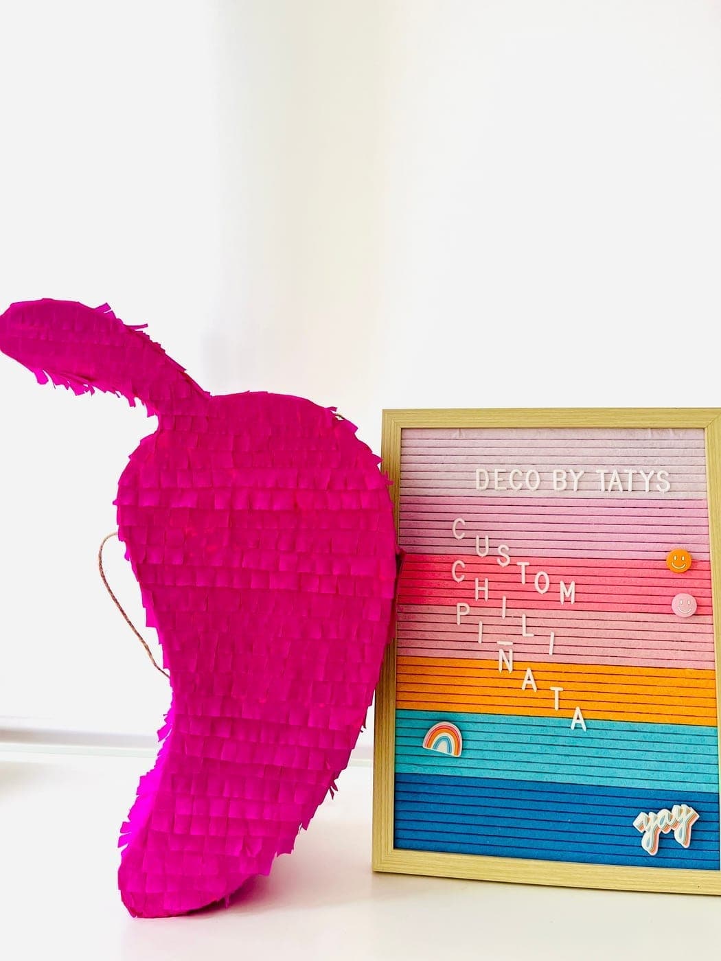 Branded piñata built for a company event