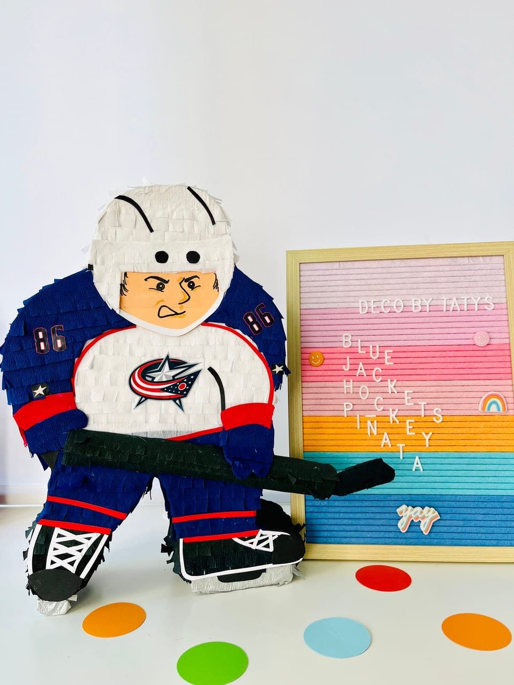 Hockey Player Pinata