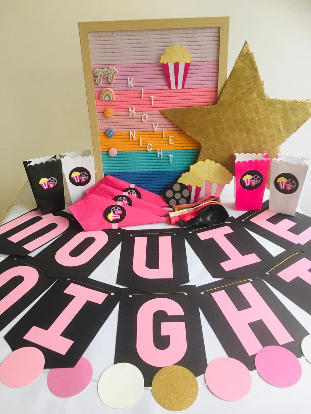 Movie Night Party Kit