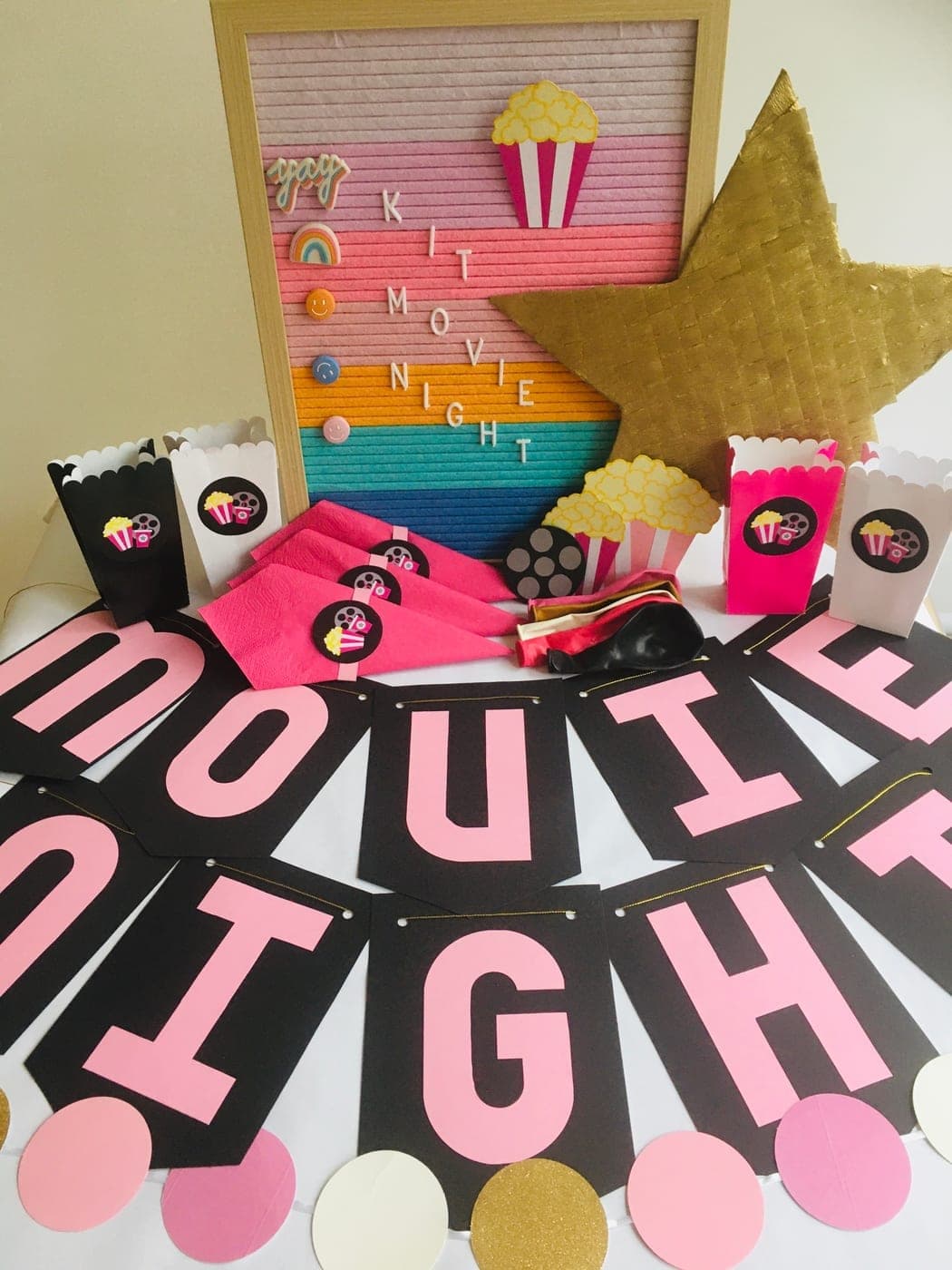 Movie Night Party Kit