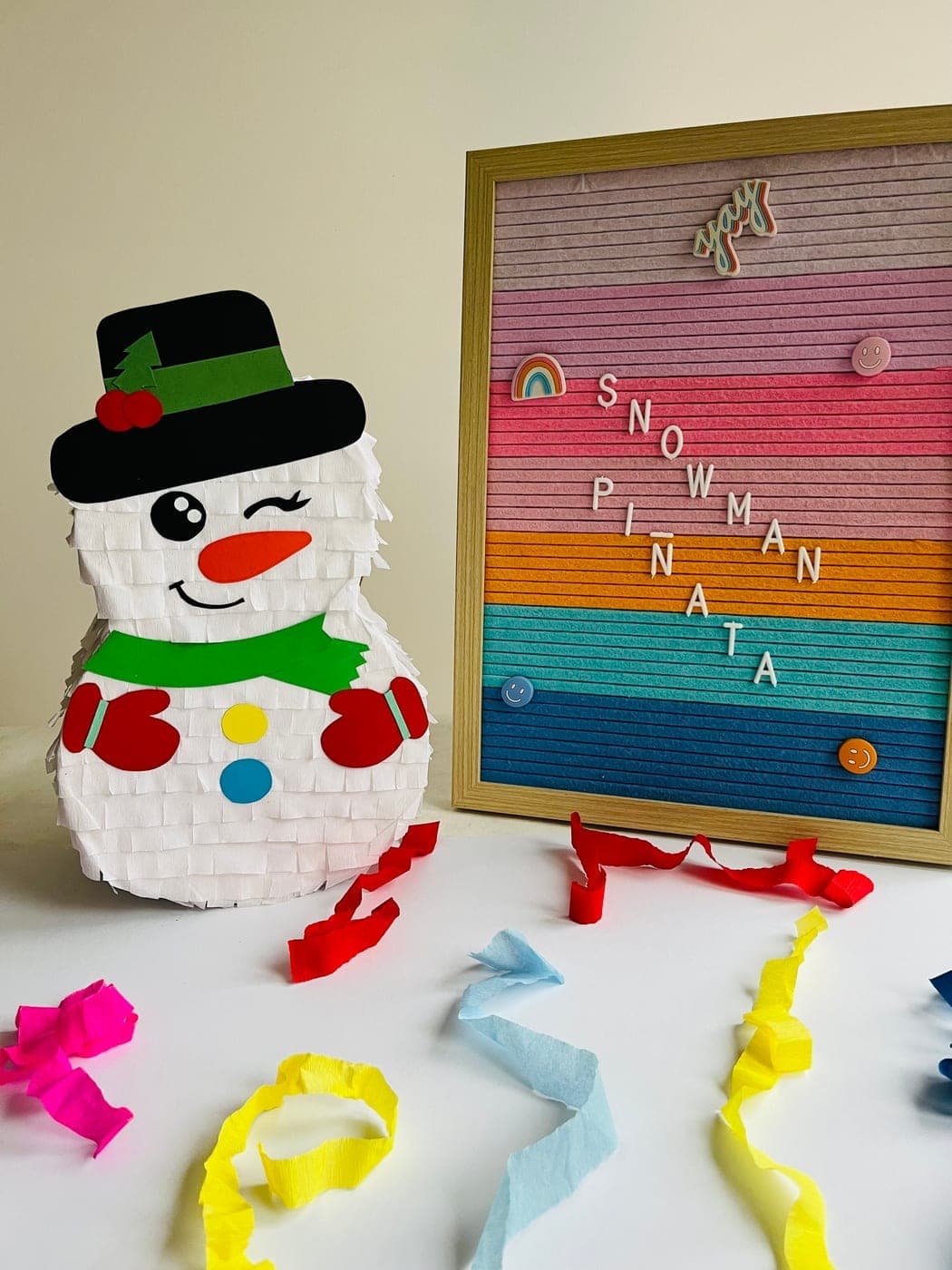 Snowman Christmas Pinata