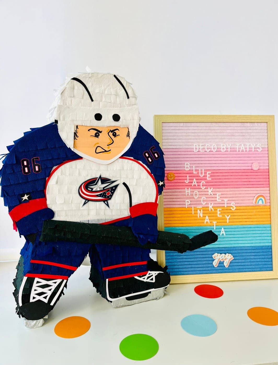 Hockey Player Pinata