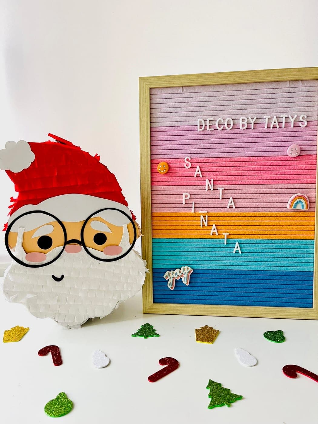 Santaclaus Glasses Christmas Pinata