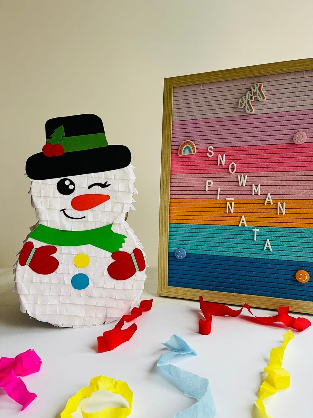 Snowman Christmas Pinata