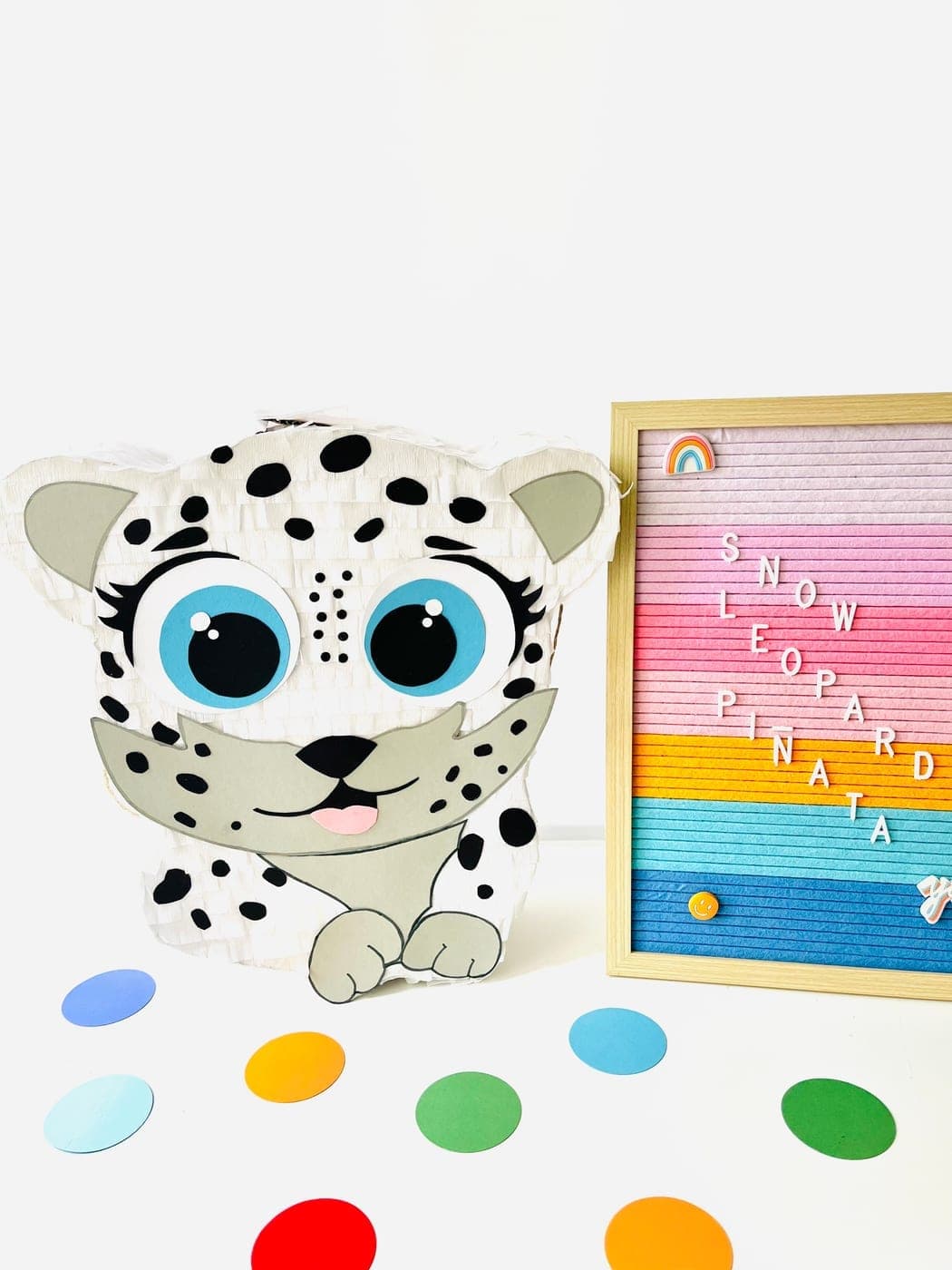 White Leopard Pinata